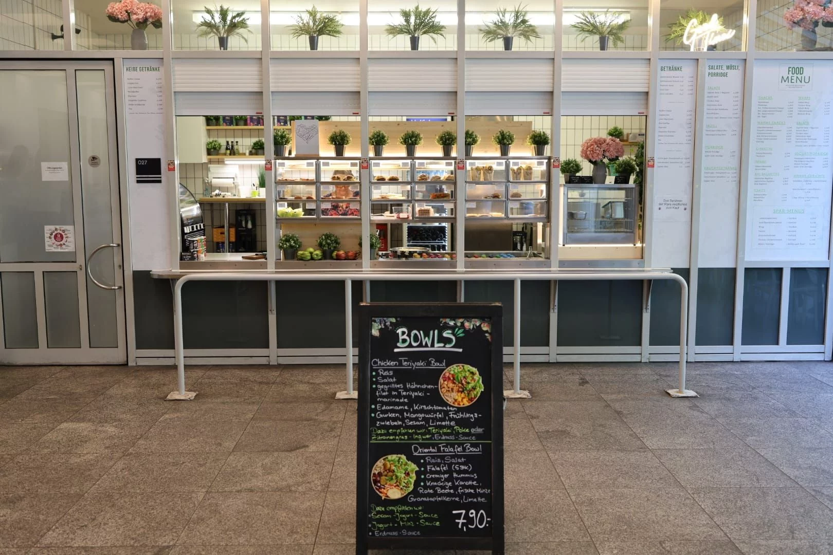 Kantine Städtische Berufsschule München für MFA PKA TFA